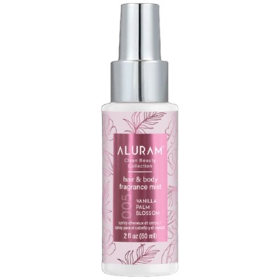 Aluram vanilla palm blossom hair & body fragrance 2 Fl. Oz.