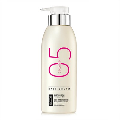 BIOTOP PROFESSIONAL 05 Silicon Milk Hair Cream 16.9 Fl. Oz. / 500 mL