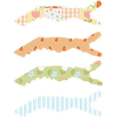 Framar Gator Clips - Quilted 4 pk.