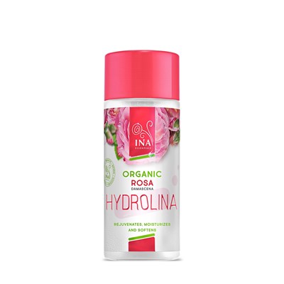 InaEssentials Organic Rose Hydrolina for DRY Skin 5.07 Fl. Oz. / 150 ml