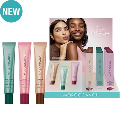 MOROCCANOIL LIP BALM LAUNCH KIT 16 pc.